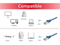Equip Cat.6A S/Ftp Patch Cable, (606204)