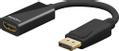 GOOBAY DisplayPort - HDMI -adapteri (U/U, 10 cm)