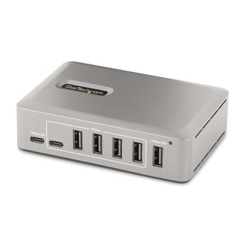 STARTECH StarTech.com 10 Port USB-C Hub 8x USB-A and 2x USB-C Self-Powered with 65W Power Supply (10G8A2CS-USB-C-HUB)