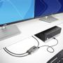 STARTECH StarTech.com 2-Port Dual 4K 60Hz DisplayPort MST Hub 1ft (30cm) Built-in Cable (MST14DP122DP)