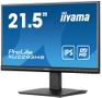 IIYAMA ProLite XU2293HS-B5 - LED-monitor - 22" (21.5" zichtbaar) - 1920 x 1080 Full HD (1080p) @ 75 Hz - IPS - 250 cd/m˛ - 1000:1 - 3 ms - HDMI, DisplayPort - luidsprekers - matzwart (XU2293HS-B5)
