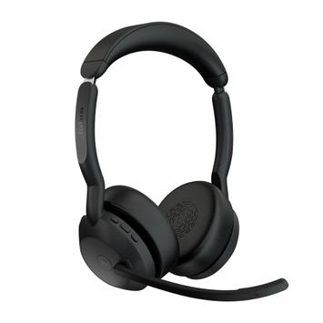 Jabra Evolve2 55 MS Stereo - hodesett - med ladestativ (25599-999-889)