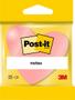 3M Post-it Notes 70x70 ""heart"" neon 225 sheets (7100172402*3)