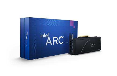 INTEL Arc A750 8GB PCI Express 4.0 Graphics Card (21P02J00BA)