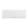CHERRY STREAM PROTECT WIRED GER WHITE-GREY QWERTZ PERP