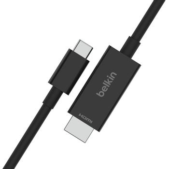 BELKIN USB-C TO HDMI 2.1 CABLE 2M CABL (AVC012BT2MBK)