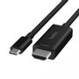 BELKIN USB-C TO HDMI 2.1 CABLE 2M CABL (AVC012BT2MBK)