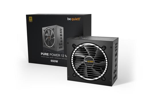 BE QUIET! Pure Power 12 M 650W ATX 3.0 PSU (BN342)