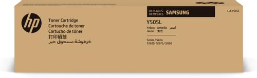 HP CLT-Y505L - High Yield - yellow - original - toner cartridge (SU512A) - for ProXpress SL-C2620DW,  SL-C2670FW,  SL-C2680FX (SU512A)