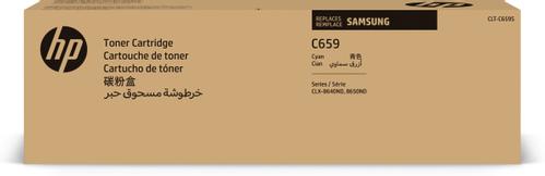 HP CLT-C659S - Cyan - original - toner cartridge (SU093A) - for MultiXpress CLX-8640, CLX-8641, CLX-8642, CLX-8650, CLX-8651, CLX-8652, ProXpress SL-C4821 (SU093A)