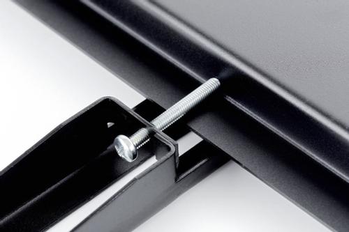 EDBAK Veggfeste FSM100 universal Svart, 400x400, 15Kg, 32-55? (FSM100)