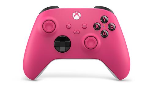 MICROSOFT MS Xbox X Wireless Controller EN/ FR/ DE/ IT/ PL/ PT/ RU/ ES EMEA 1 License Deep Pink (QAU-00083)