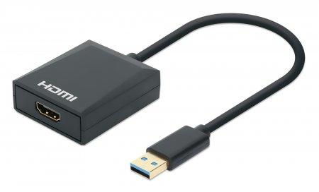 MANHATTAN Usb-A To Hdmi Cable,  (153690)