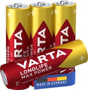 VARTA 1x4 Longlife Max Power Mignon AA LR06