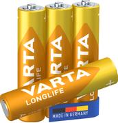 VARTA 1x4 Longlife Extra Micro AAA LR 03