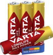 VARTA 1x4 Longlife Max Power Micro AAA LR03