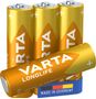 VARTA 1x4 Longlife Extra Mignon AA LR 6