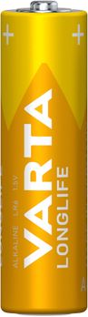 VARTA 1x4 Longlife Extra Mignon AA LR 6 (04106101414 $DEL)
