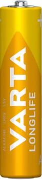 VARTA Longlife Extra batteri - 4 x AAA / LR03 - Alkalisk (04103101414)