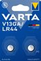 VARTA V13GA/LR44 Alkaline 2 Pack (B)