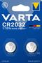 VARTA CR2032 Lithium Coin 2 Pack (B) (6032101402)