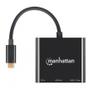 MANHATTAN Usb-C Dock/Hub, Ports (X3):  (130622)