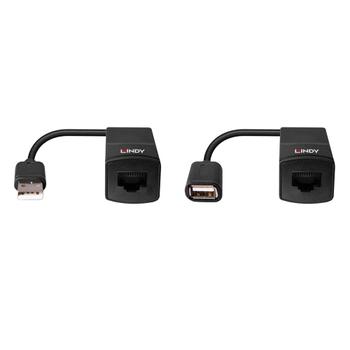 LINDY 60m USB 1.1 Cat.6 Extender (43365)