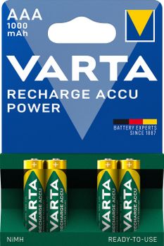 VARTA 1x4 Akku Professional Accu NiMH 1000 mAh Micro AAA (05703 301 404 $DEL)