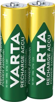 VARTA 1x2 Akku Professional Accu NiMH 2500 mAh Mignon AA (05716101402)