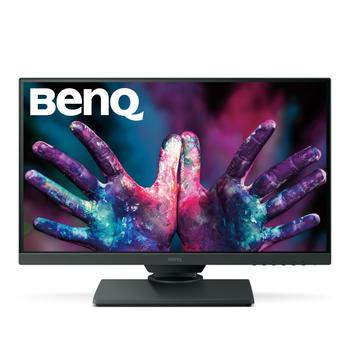 BENQ DesignVue PD2500Q - PD Series - LED monitor - 25" - 2560 x 1440 WQHD - IPS - 350 cd/m² - 1000:1 - 4 ms - HDMI, DisplayPort,  Mini DisplayPort - speakers - grey (9H.LG8LA.TSE $DEL)