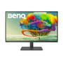 BENQ DesignVue PD3205U - PD Series - LED monitor - 32" - 3840 x 2160 4K @ 60 Hz - IPS - 250 cd/m² - 1000:1 - HDR10 - 5 ms - HDMI, DisplayPort, USB-C - speakers