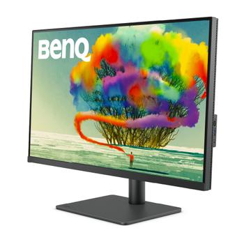 BENQ DesignVue PD3205U - PD Series - LED monitor - 32" - 3840 x 2160 4K @ 60 Hz - IPS - 250 cd/m² - 1000:1 - HDR10 - 5 ms - HDMI, DisplayPort,  USB-C - speakers (9H.LKGLA.TBE)