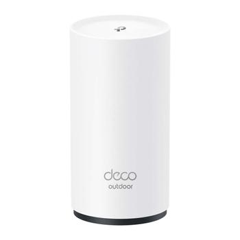 TP-LINK AX3000 Outdoor/ Indoor Mesh Wi-Fi 6 Unit 574Mbps at 2.4GHz + 2402Mbps at 5GHz Internal Antennas 2x Gigabit Ports (DECO X50-OUTDOOR(1-PACK))