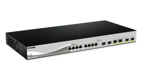 D-LINK "12Port Managed Switch 10 SFP+ ports 2xCombo 10GBase-T/ SFP+ (DXS-1210-12SC/E)