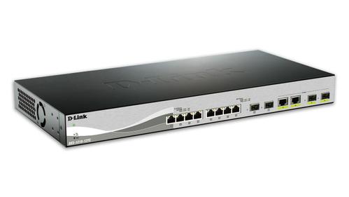 D-LINK 12 Port Switch 8x 10G 2x SFP+ & 2x Combo 10GBase-T/ SFP+ port (DXS-1210-12TC/E)
