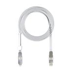 Rolling Square inCharge XL, USB -C/ Lightning/ Micro USB, 3m, vit (XLL02R)