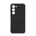 Essentials Samsung Galaxy S23 silicone back cover, black