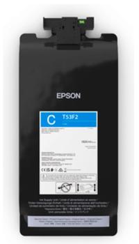 EPSON n T53F2 - 1.6 L - cyan - original - ink pouch - for SureColor SC-P8500DL STD (C13T53F200)