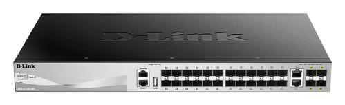 D-LINK 24 SFP ports Layer 3 Stackable Managed Gigabit Switch (DGS-3130-30S/E)