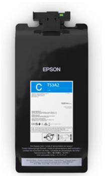 EPSON n T53A2 - 1.6 L - Large Format - cyan - original - ink pouch - for SureColor T7770D (C13T53A200)