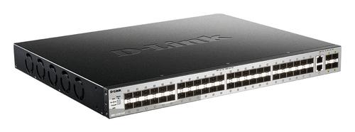 D-LINK 48 SFP ports Layer 3 Stackable Managed Gigabit Switch (DGS-3130-54S/E)