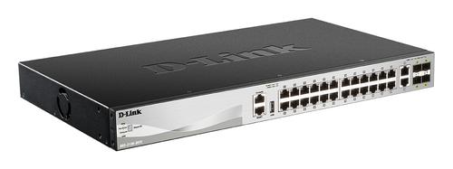 D-LINK 24 x 10/ 100/ 1000BASE-T ports Layer 3 Stackable (DGS-3130-30TS/E)