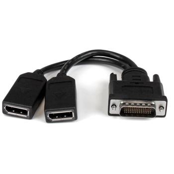 STARTECH 8IN DMS-59 TO DUAL DISPLAYPORT CABLE ADAPTER - DMS TO 2X DP CABL (DMSDPDP1)