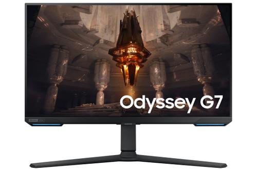 SAMSUNG 28" Odyssey 4K gamingskjerm 28BG700 3840x2160 IPS, 144hz, 1ms, 1000:1, HDR400, FreeSync, 2xHDMI 2.1/DP (LS28BG700EPXEN)