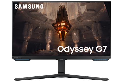 SAMSUNG 28" Odyssey 4K gamingskjerm 28BG700 3840x2160 IPS, 144hz, 1ms, 1000:1, HDR400, FreeSync, 2xHDMI 2.1/DP (LS28BG700EPXEN)