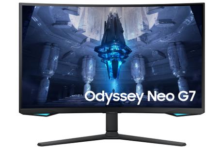 Samsung Odyssey Neo G7 32" 4K HDR kurvet QLED-monitor (LS32BG750NPXEN)