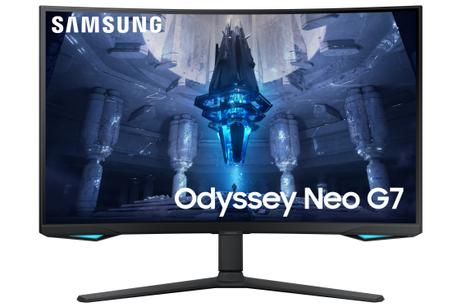 Samsung Odyssey Neo G7 32" 4K HDR kurvet QLED-monitor (LS32BG750NPXEN)