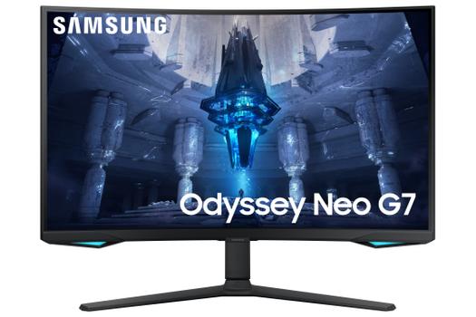 Samsung Odyssey Neo G7 32" 4K HDR kurvet QLED-monitor (LS32BG750NPXEN)