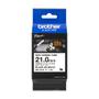 BROTHER Heat Shrink Tube Black on White 21.0mm