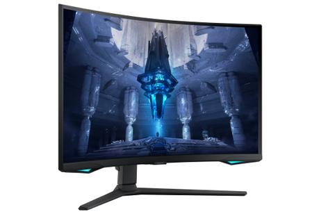 Samsung Odyssey Neo G7 32" 4K HDR kurvet QLED-monitor (LS32BG750NPXEN)